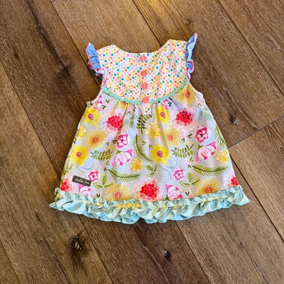 Matilda Jane floral dress size 4 months - Picture 7 of 7